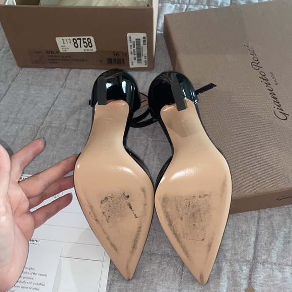 Gianvito Rossi MILA ankle strap heel AUTHENTIC - Picture 5 of 10